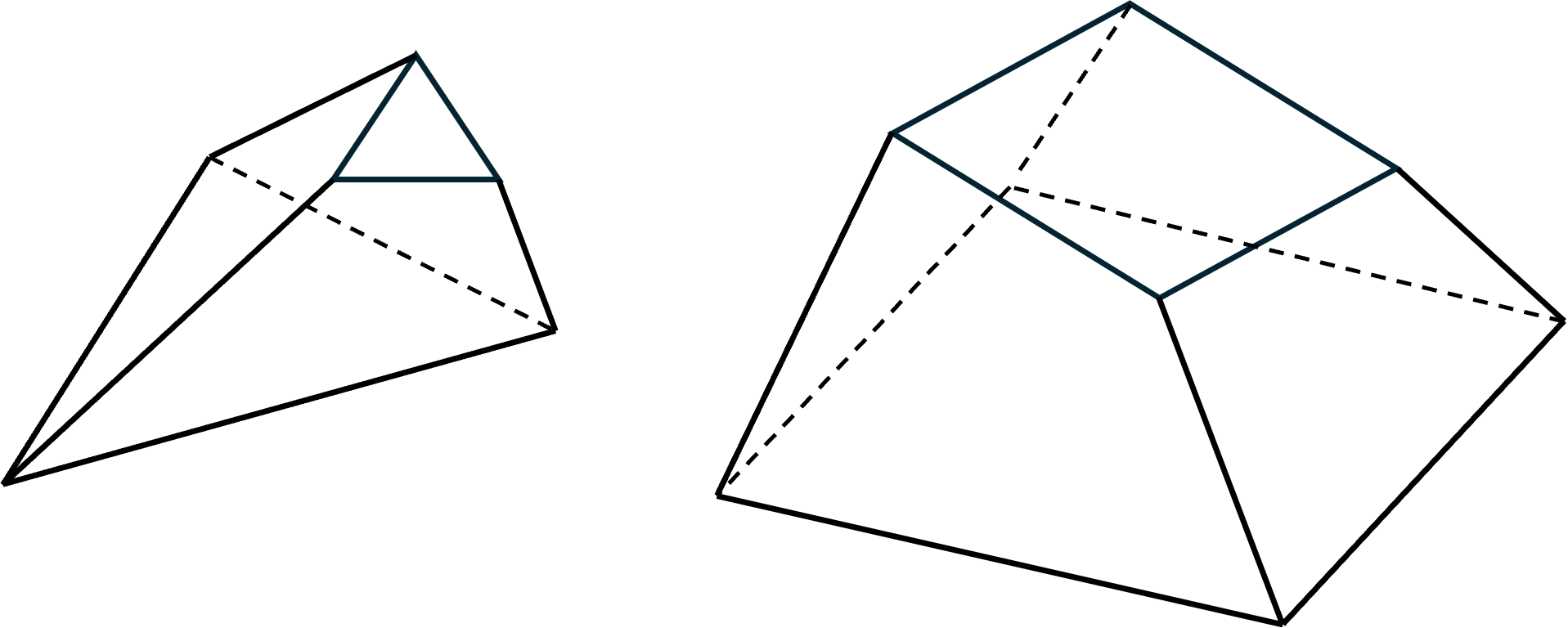 Truncated pyramid